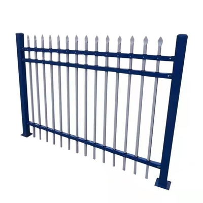 2.0mm 3.0mm Steelway Fence Secure Palisade Galvanised Metal Security Fencing