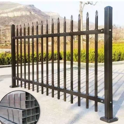 2.0mm 3.0mm Steelway Fence Secure Palisade Galvanised Metal Security Fencing