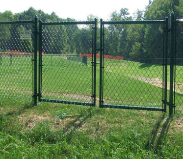 Pricewith Good Quality 9, Gauge Used Metal Galvanized Chain Link Fences Panels For Sale Pvc Coated Chain Link Fences
